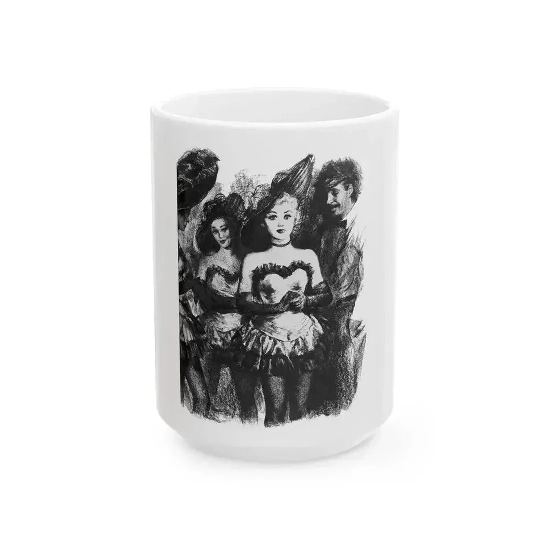Diplomat's Lady, Woman's Day, September 1954 - White Coffee Mug 15oz - Go Mug Yourself