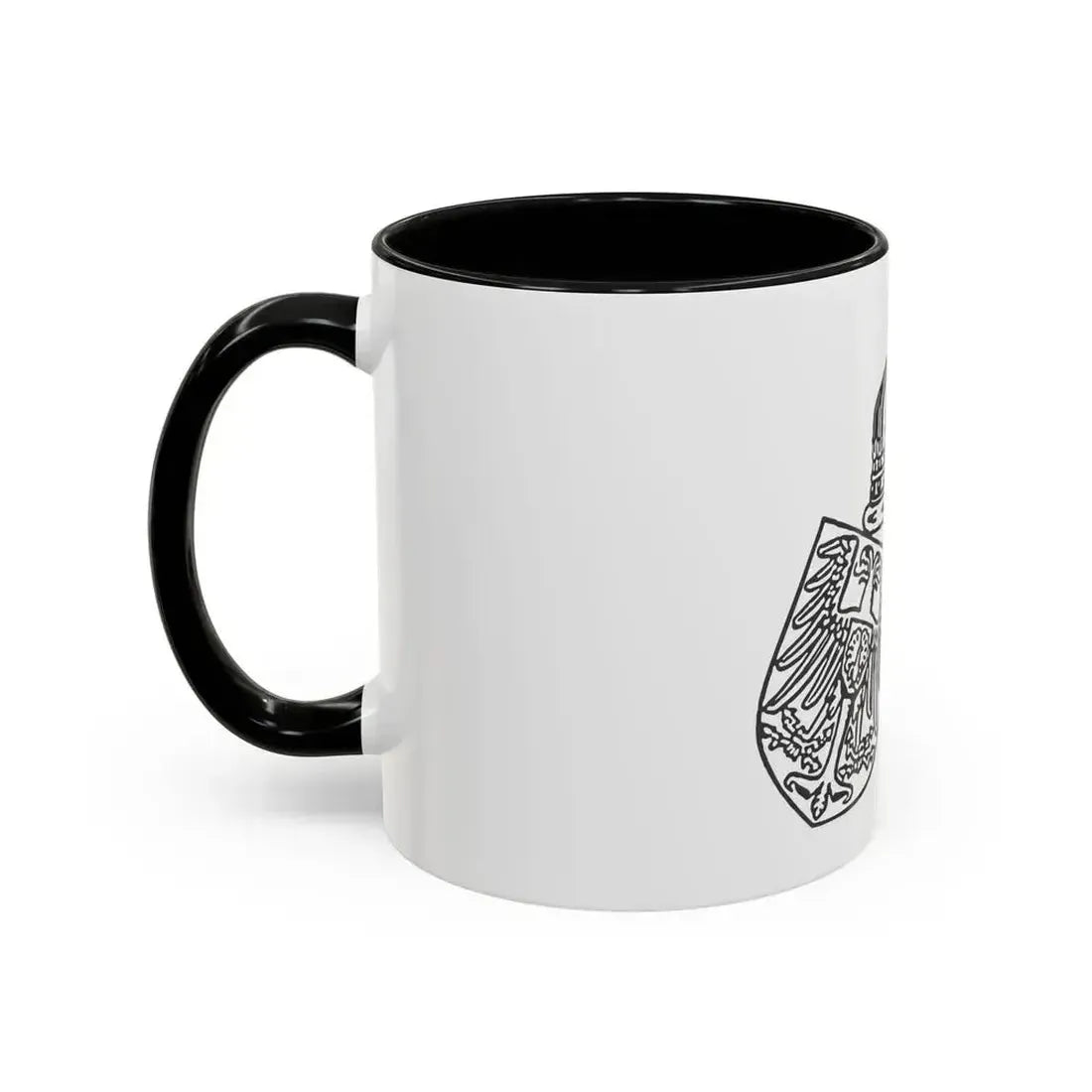 Diplomatic Seal of Prince Wilhelm of Wied - Accent Coffee Mug - Go Mug Yourself