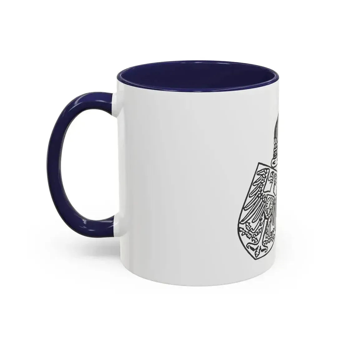 Diplomatic Seal of Prince Wilhelm of Wied - Accent Coffee Mug - Go Mug Yourself