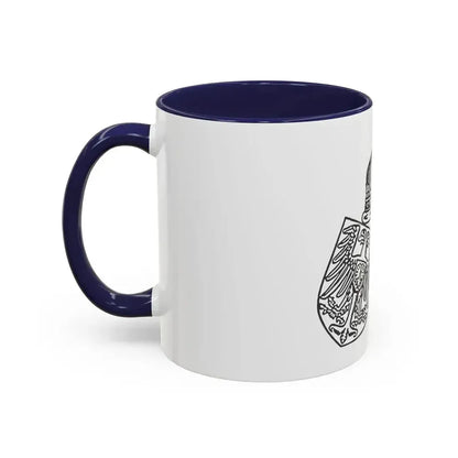 Diplomatic Seal of Prince Wilhelm of Wied - Accent Coffee Mug - Go Mug Yourself
