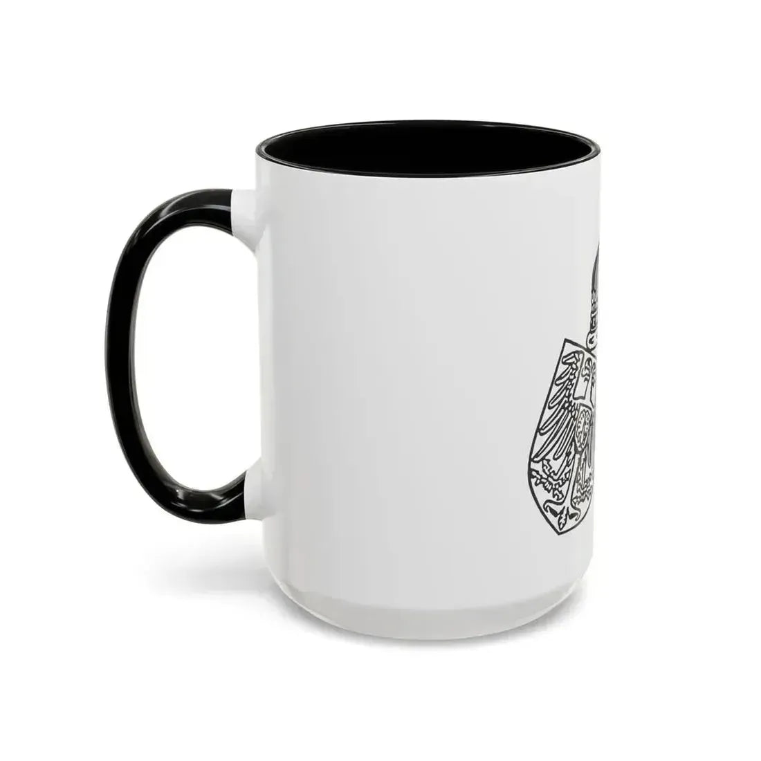 Diplomatic Seal of Prince Wilhelm of Wied - Accent Coffee Mug - Go Mug Yourself