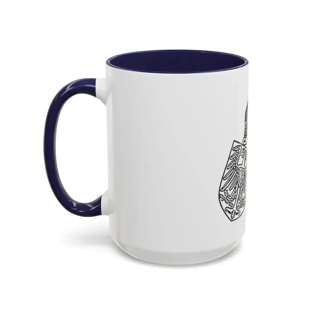 Diplomatic Seal of Prince Wilhelm of Wied - Accent Coffee Mug - Go Mug Yourself