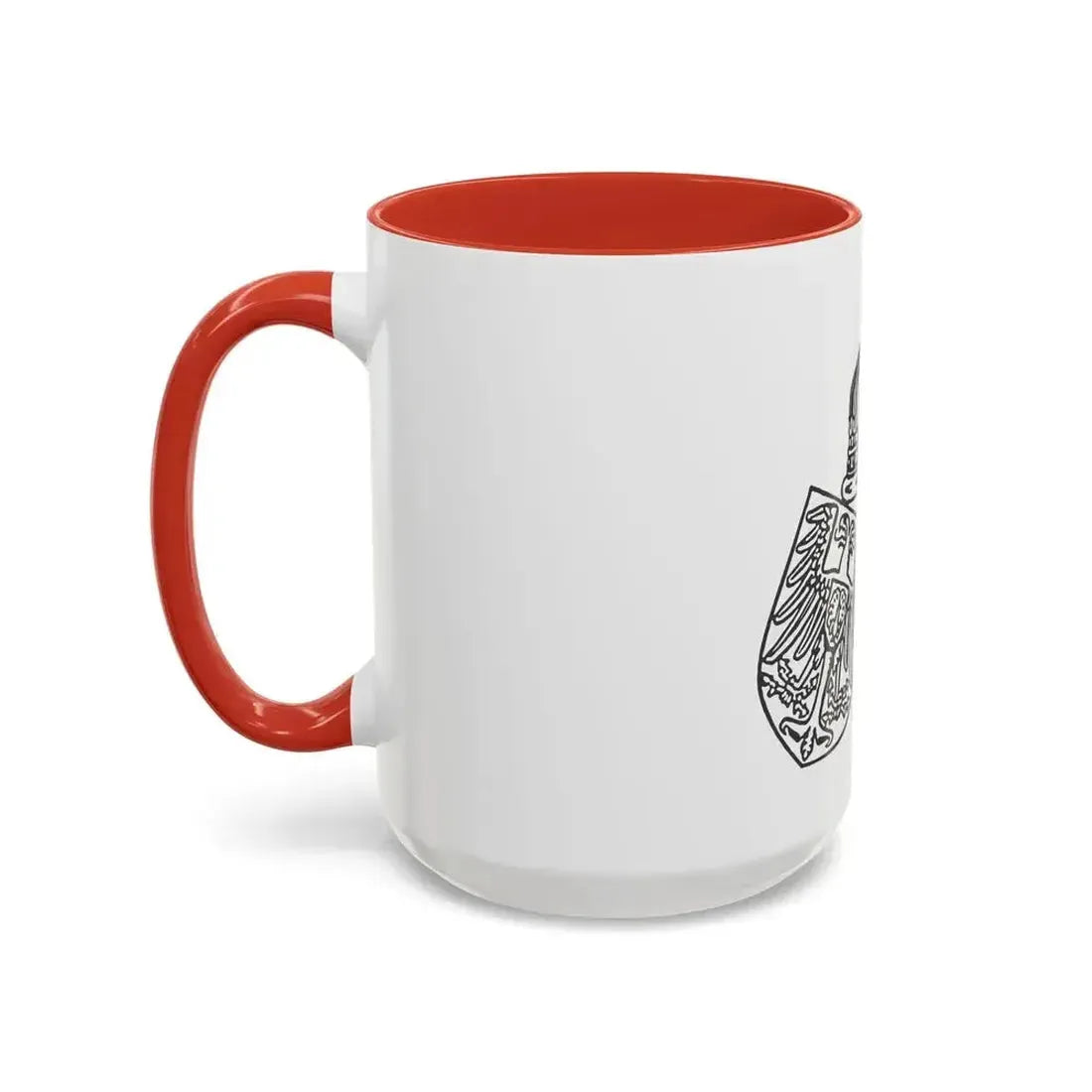 Diplomatic Seal of Prince Wilhelm of Wied - Accent Coffee Mug - Go Mug Yourself