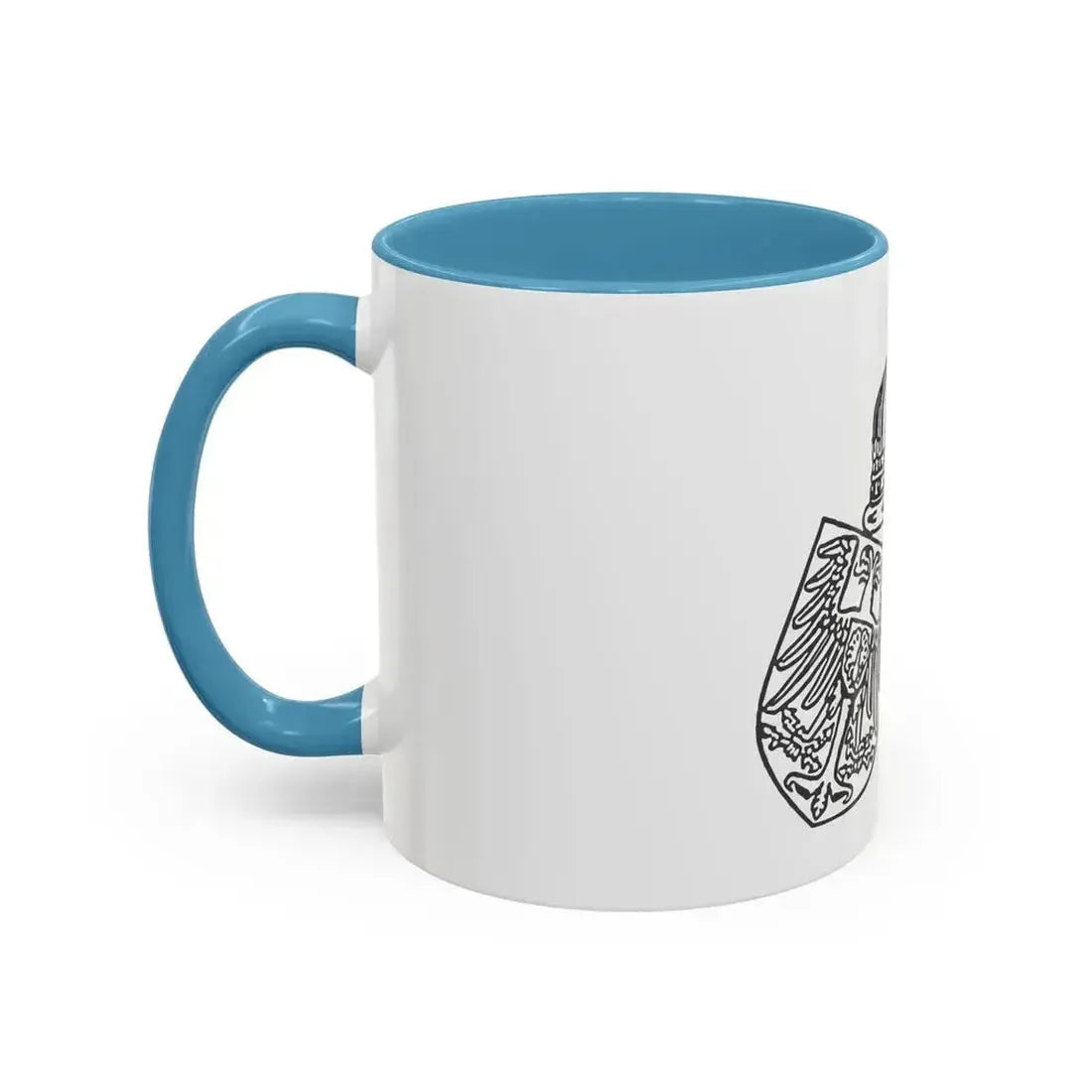 Diplomatic Seal of Prince Wilhelm of Wied - Accent Coffee Mug - Go Mug Yourself