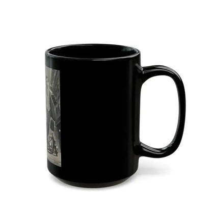 Diplomats, American Weekly magazine illustration - Black Coffee Mug - Go Mug Yourself