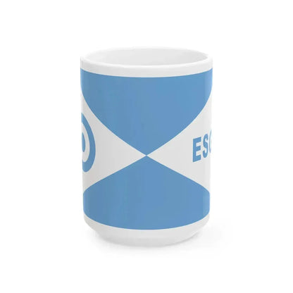 Director escuela ESGA FAA bandera (Argentina) White Coffee Mug 15oz - Go Mug Yourself