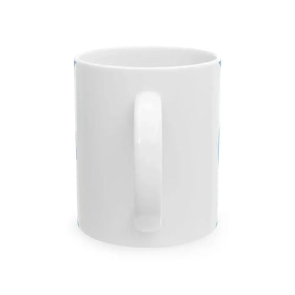 Director escuela ESGA FAA bandera (Argentina) White Coffee Mug - Go Mug Yourself