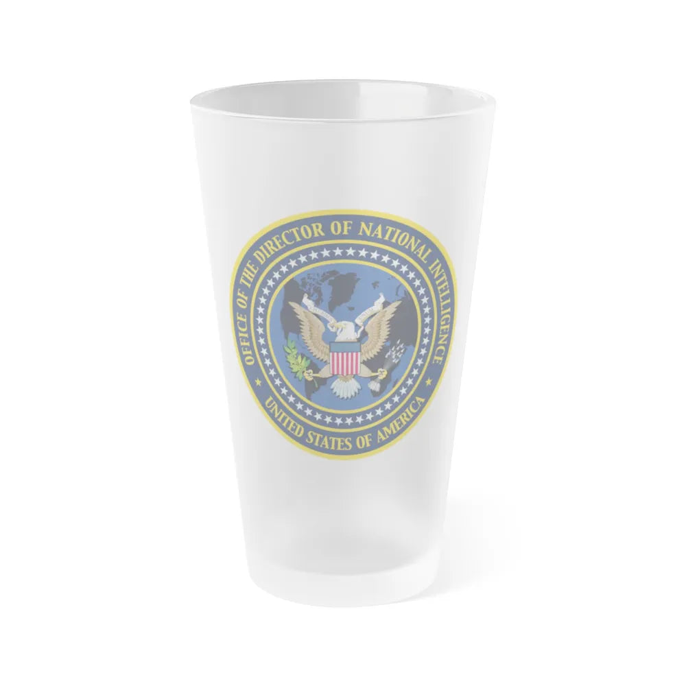 Director of National Intelligence - Frosted Pint Glass 16oz-16oz-Frosted-Go Mug Yourself