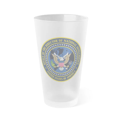 Director of National Intelligence - Frosted Pint Glass 16oz-16oz-Frosted-Go Mug Yourself