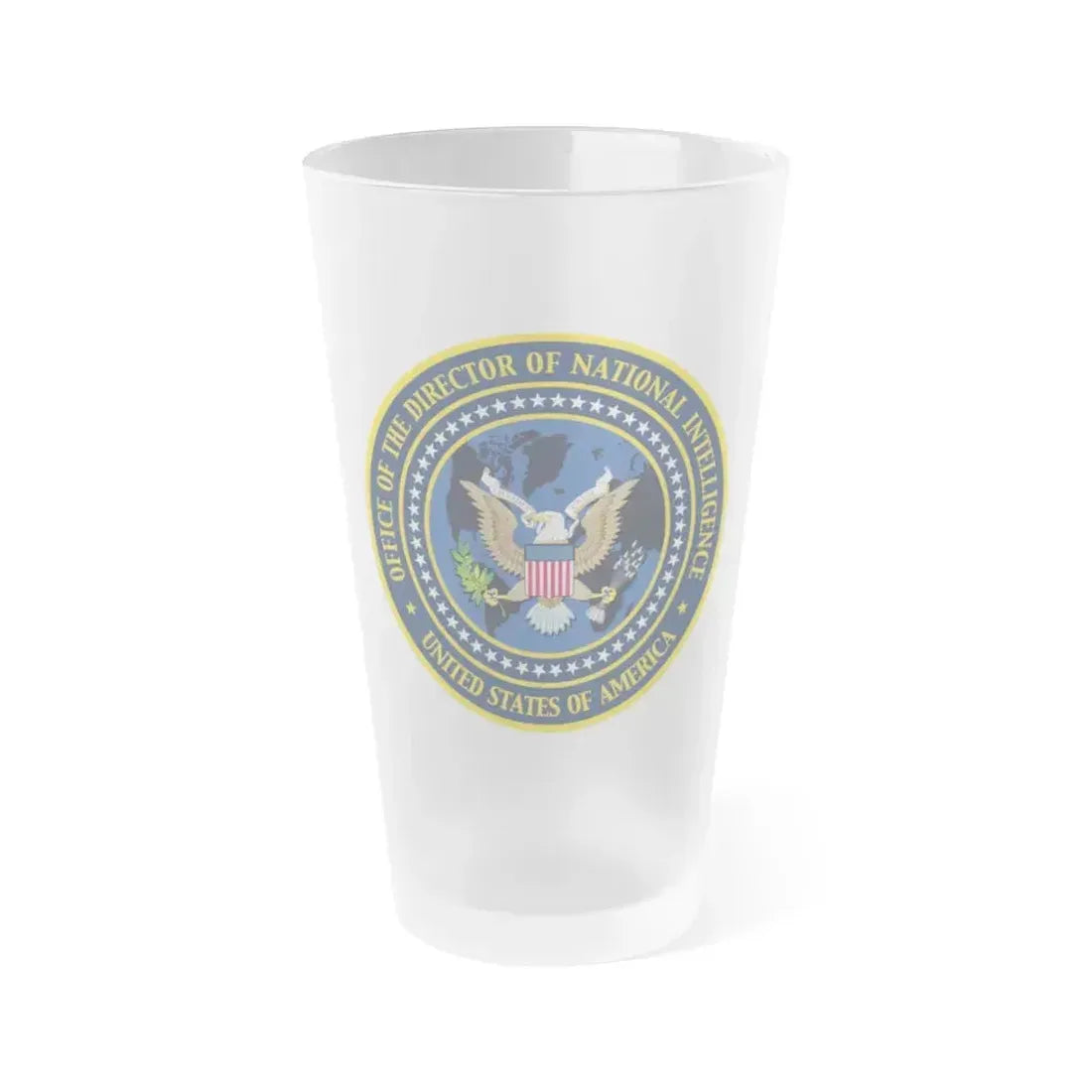 Director of National Intelligence - Frosted Pint Glass 16oz 16oz Frosted - Go Mug Yourself