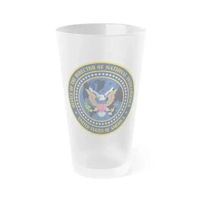 Director of National Intelligence - Frosted Pint Glass 16oz 16oz Frosted - Go Mug Yourself