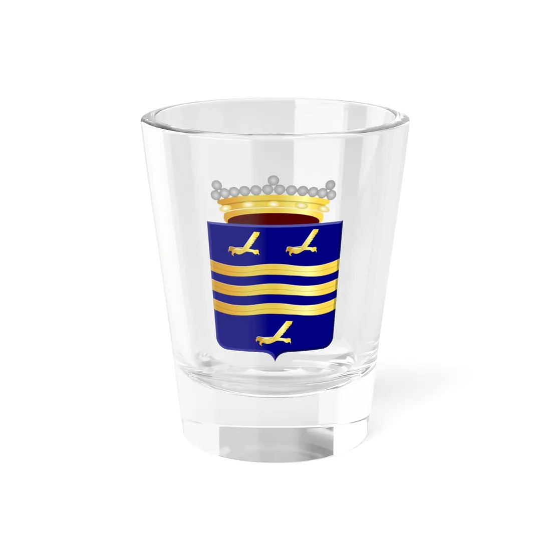 Dirksland wapen 1816 (Netherlands) (Coat of Arms) Shot Glass 1.5oz 1.5oz - Go Mug Yourself