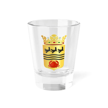 Dirksland wapen (Netherlands) (Coat of Arms) Shot Glass 1.5oz 1.5oz - Go Mug Yourself