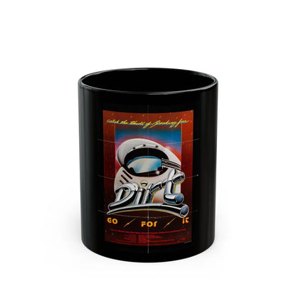 DIRT 1979 Movie Poster - Black Coffee Mug-11oz-Go Mug Yourself