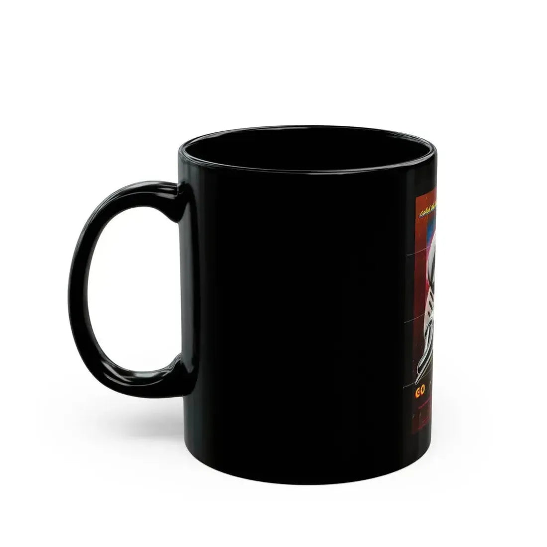 DIRT 1979 Movie Poster - Black Coffee Mug - Go Mug Yourself