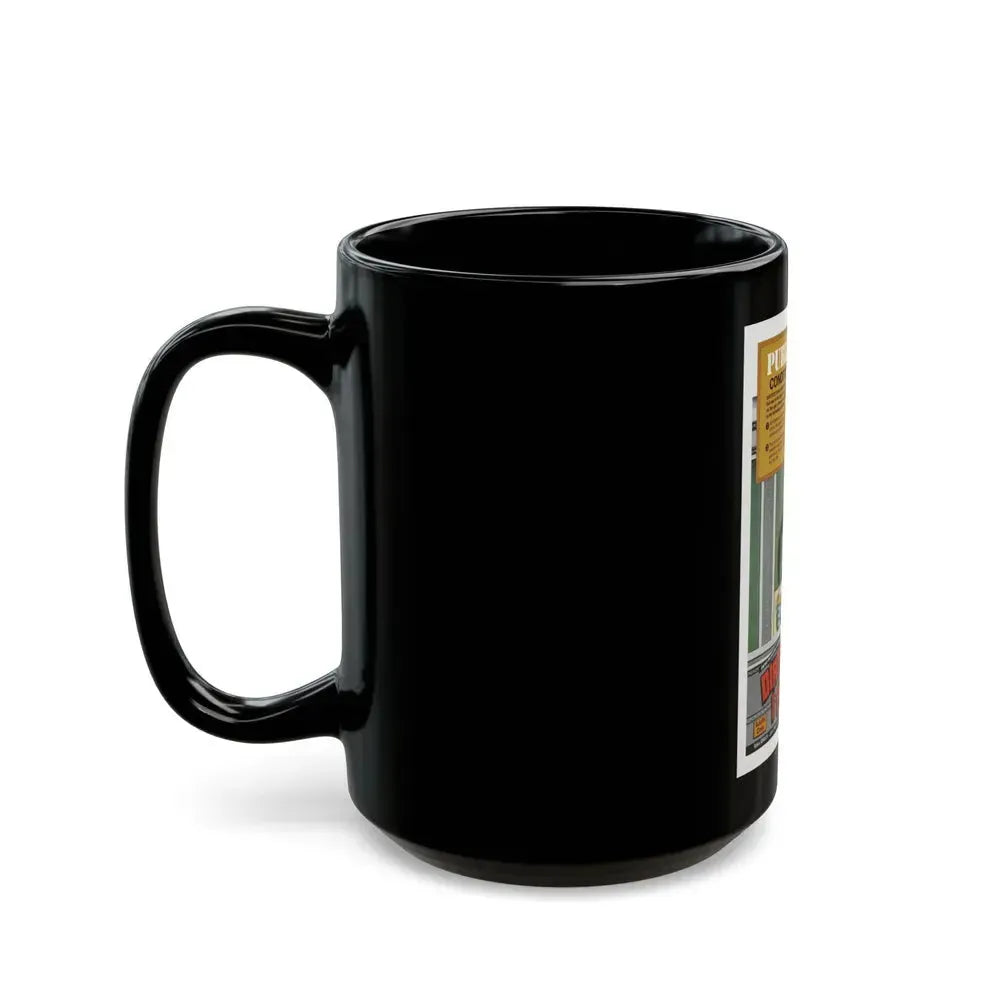 DIRTIEST GIRL I EVER MET 1970 Movie Poster - Black Coffee Mug - Go Mug Yourself