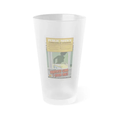 DIRTIEST GIRL I EVER MET 1970 Movie Poster - Frosted Pint Glass 16oz Default Title - Go Mug Yourself