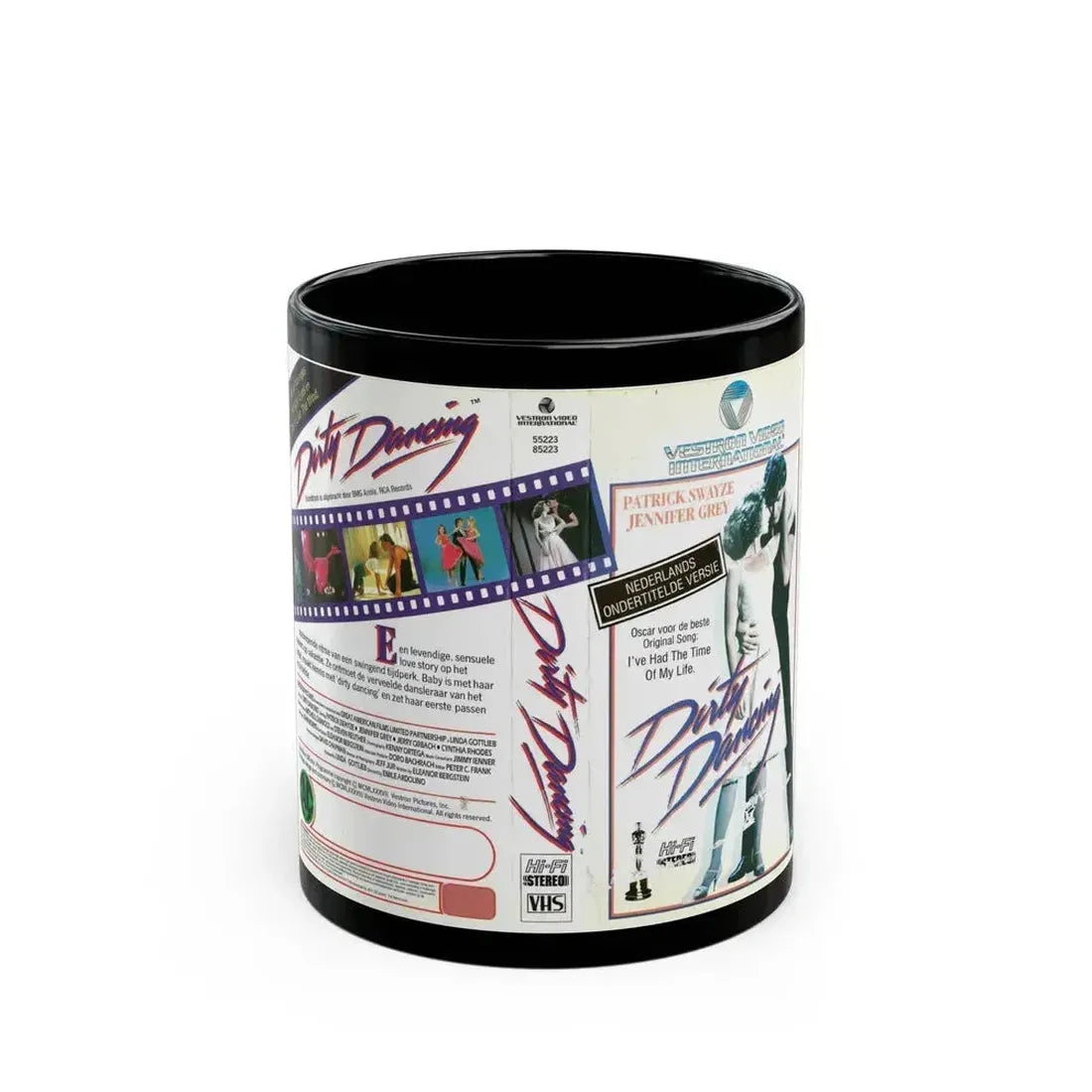DIRTY DANCING (VHS COVER) - Black Coffee Mug 11oz - Go Mug Yourself