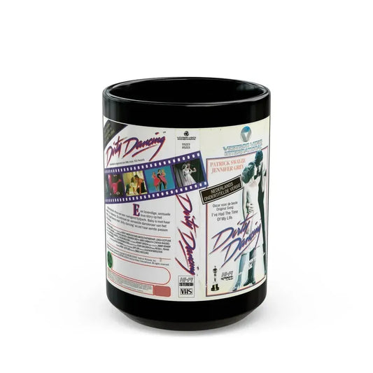 DIRTY DANCING (VHS COVER) - Black Coffee Mug 15oz - Go Mug Yourself