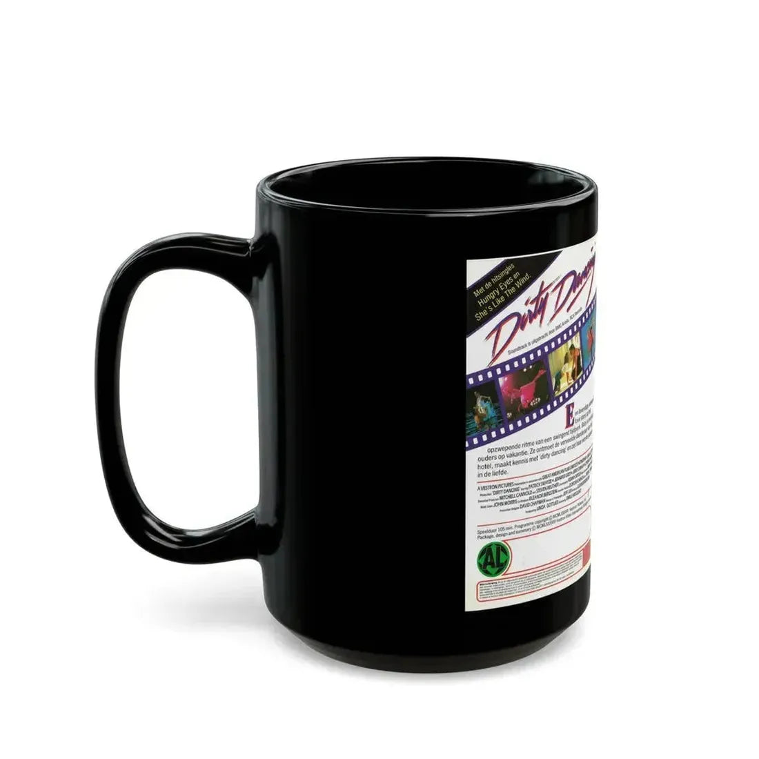 DIRTY DANCING (VHS COVER) - Black Coffee Mug - Go Mug Yourself