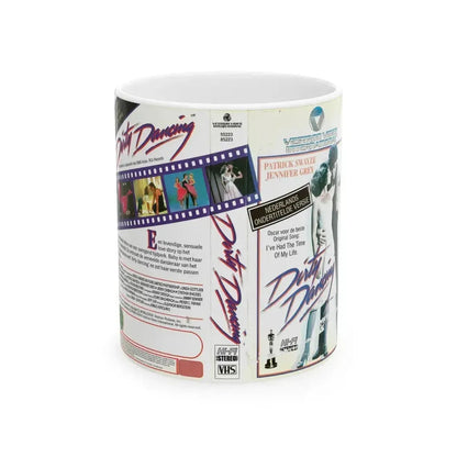 DIRTY DANCING (VHS COVER) - White Coffee Mug 11oz - Go Mug Yourself