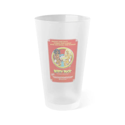 DIRTY DUCK 1974 Movie Poster - Frosted Pint Glass 16oz Default Title - Go Mug Yourself