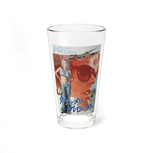 DIRTY MARY, CRAZY LARRY 1974 Movie Poster - Pint Glass 16oz 16oz - Go Mug Yourself
