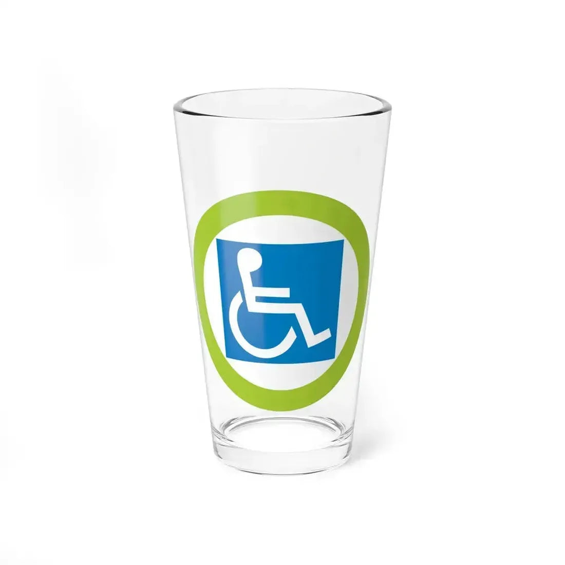 Disabilities Awareness (Boy Scout Merit Badge) Pint Glass 16oz 16oz - Go Mug Yourself