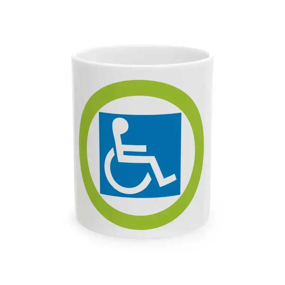 Disabilities Awareness (Boy Scout Merit Badge) White Coffee Mug 11oz - Go Mug Yourself