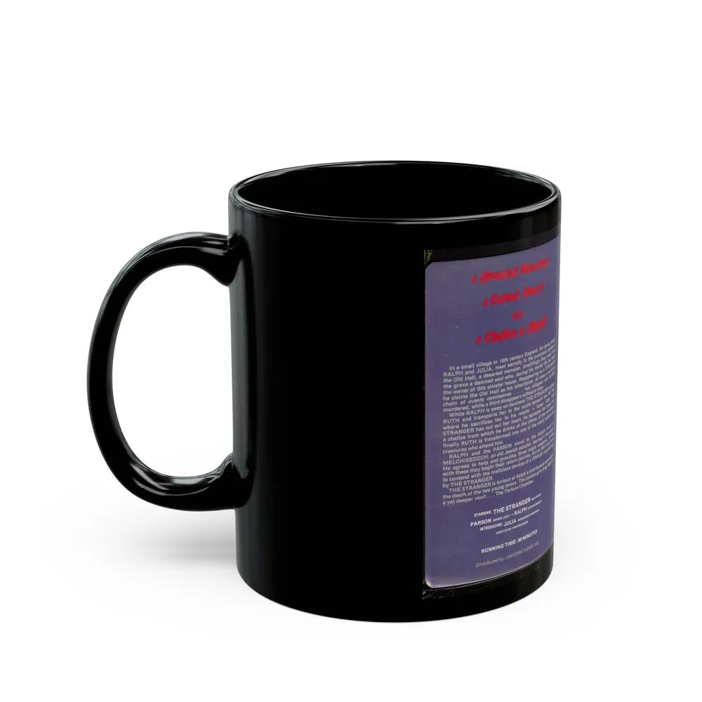 DISCIPLE OF DEATH (VHS COVER) - Black Coffee Mug-Go Mug Yourself