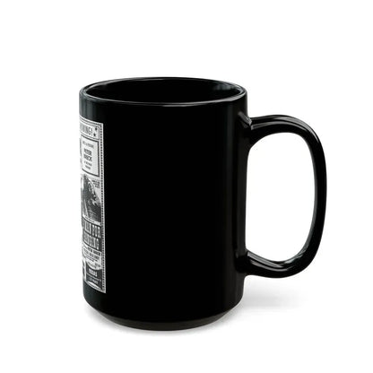 DISCIPLES OF DEATH + A MAN FOR HANGING 1972 Movie Poster - Black Coffee Mug - Go Mug Yourself