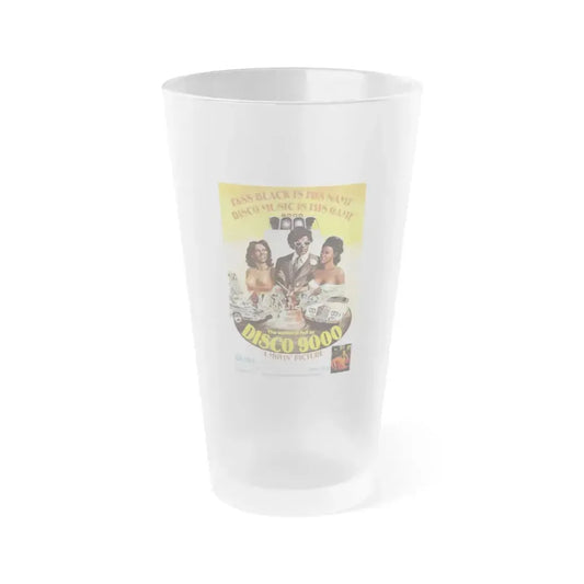 DISCO 9000 1977 Movie Poster - Frosted Pint Glass 16oz 16oz Frosted - Go Mug Yourself