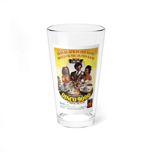 DISCO 9000 1977 Movie Poster - Pint Glass 16oz-16oz-Go Mug Yourself