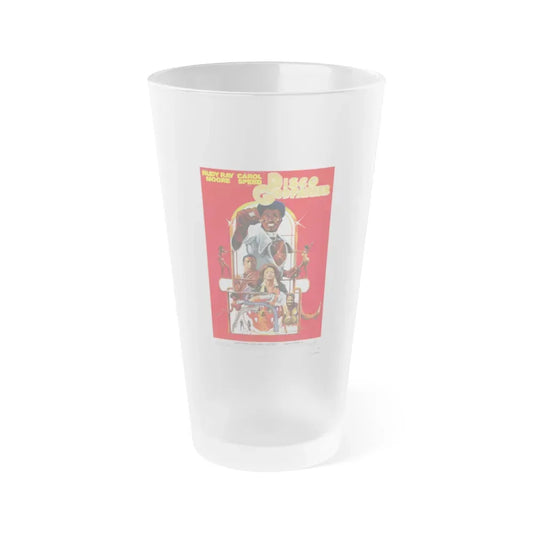 DISCO GODFATHER 1979 Movie Poster - Frosted Pint Glass 16oz Default Title - Go Mug Yourself