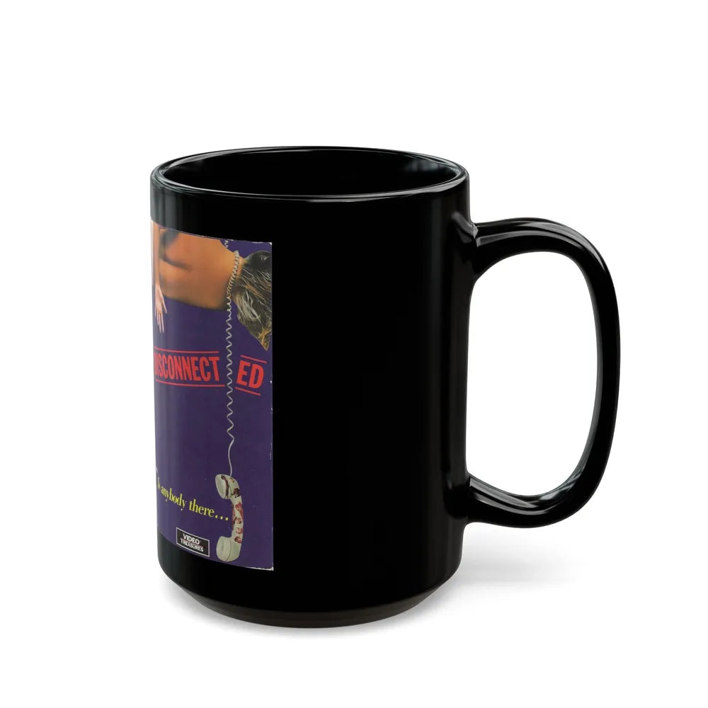 DISCONNECTED (VHS COVER) - Black Coffee Mug-Go Mug Yourself