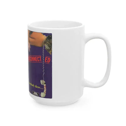 DISCONNECTED (VHS COVER) - White Coffee Mug - Go Mug Yourself