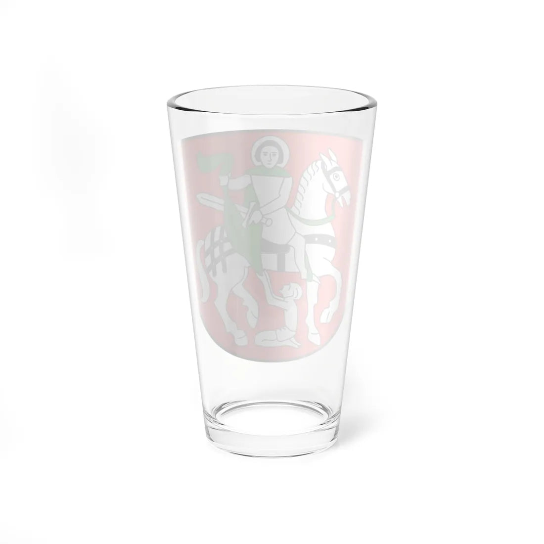 Disentis Kreis wappen (Switzerland) (Coat of Arms) Pint Glass 16oz - Go Mug Yourself