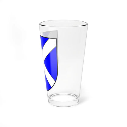 Disentis Muster wappen (Switzerland) (Coat of Arms) Pint Glass 16oz - Go Mug Yourself