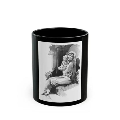 Disharmony by Douglas Newton (1), Help Yourself Annual, 1930 - Black Coffee Mug 11oz - Go Mug Yourself