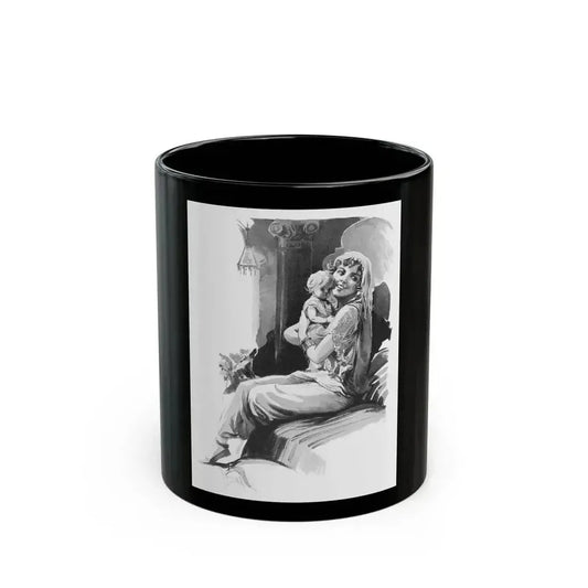 Disharmony by Douglas Newton (1), Help Yourself Annual, 1930 - Black Coffee Mug 11oz - Go Mug Yourself