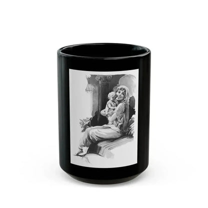 Disharmony by Douglas Newton (1), Help Yourself Annual, 1930 - Black Coffee Mug 15oz - Go Mug Yourself