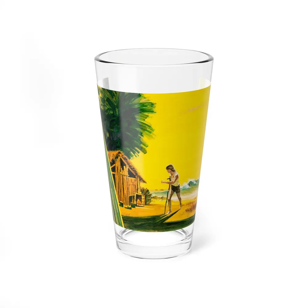 Disney Magazine 5, 2-Page Painting Jan-Michael Vincent (Walt Disney, 1975) - Pint Glass 16oz-16oz-Go Mug Yourself