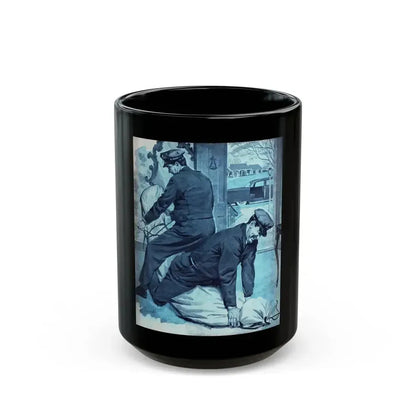 Disposal Service, Bluebook Magazine, January 1956 - Black Coffee Mug 15oz - Go Mug Yourself