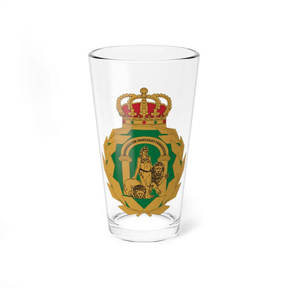 Distintivo de la Presidencia y ex Presidencias de la Junta de Andalucía (Spain) (Coat of Arms) Pint Glass 16oz 16oz - Go Mug Yourself