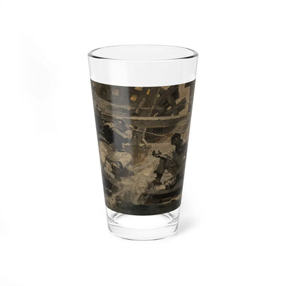 Distressed, 1927 - Pint Glass 16oz-16oz-Go Mug Yourself