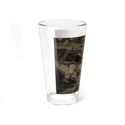 Distressed, 1927 - Pint Glass 16oz-Go Mug Yourself