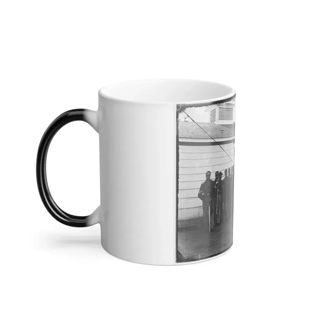 District of Columbia. Company E, 4Th U.S. Colored Infantry, at Fort Lincoln (U.S. Civil War) Color Changing Coffee Mug 11oz - Go Mug Yourself