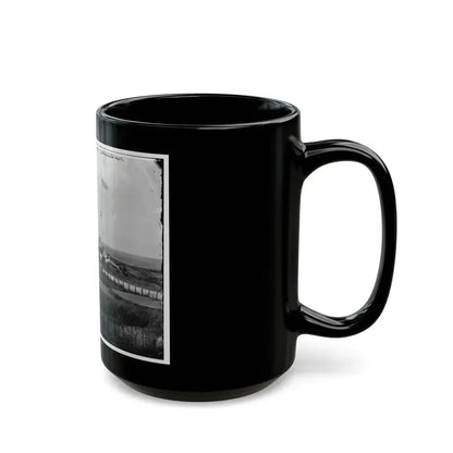 District Of Columbia. Interior View Of Fort Lincoln (U.S. Civil War) Black Coffee Mug - Go Mug Yourself
