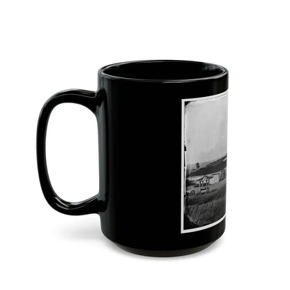 District Of Columbia. Interior View Of Fort Lincoln (U.S. Civil War) Black Coffee Mug - Go Mug Yourself