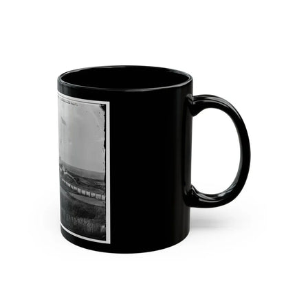 District Of Columbia. Interior View Of Fort Lincoln (U.S. Civil War) Black Coffee Mug - Go Mug Yourself